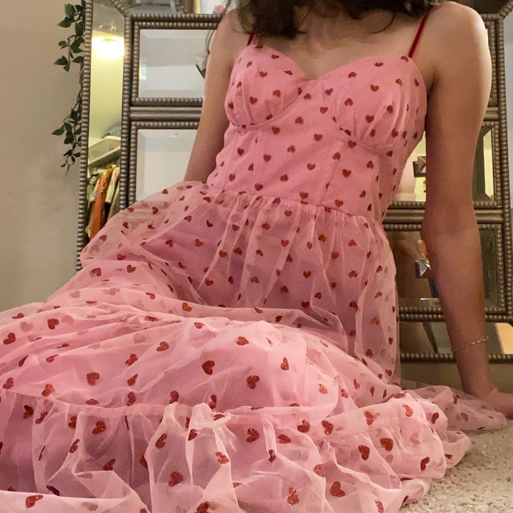 Betsey Johnson Vibrant Pink Dress
